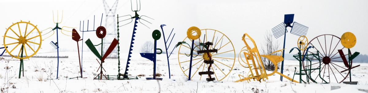 Daniel Rycharski, Winter garden in Kurówko - Contemporary Folk Art - Co widać? Polska sztuka teraz
