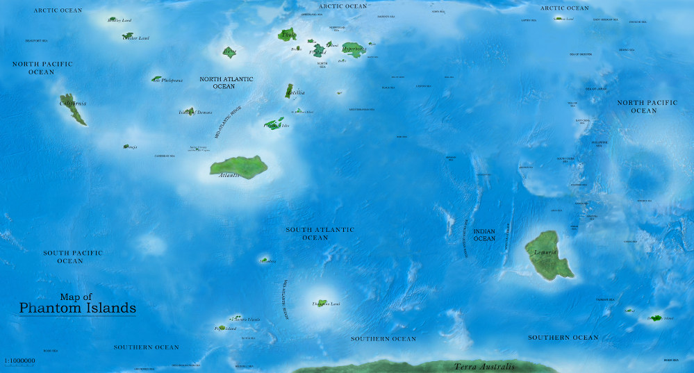 Agnieszka Kurant, The Maps of Phantom Islands